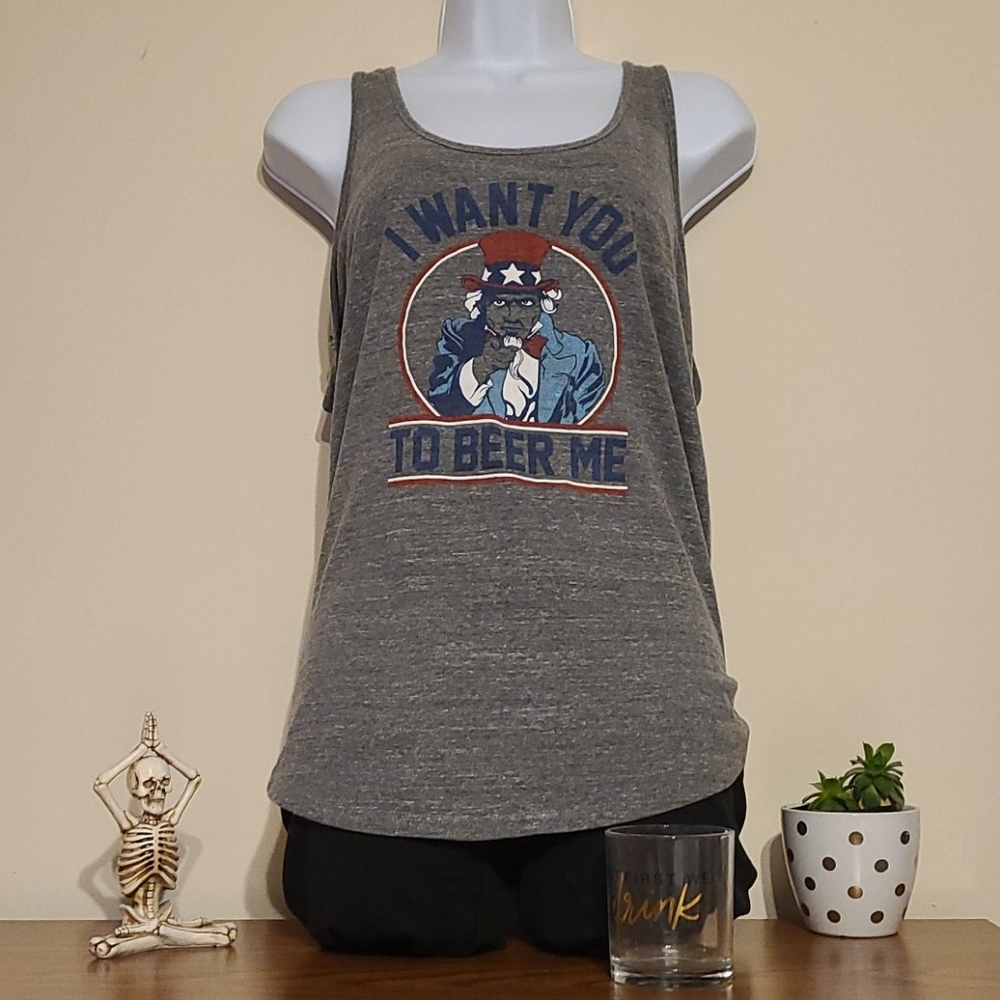 Tipsy Elves "I want you to beer me" tank